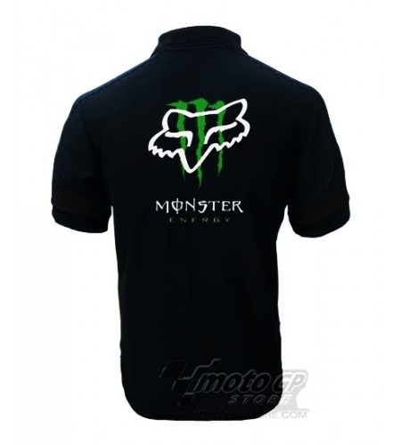 POLO FOX MONSTER ENERGY HOMME